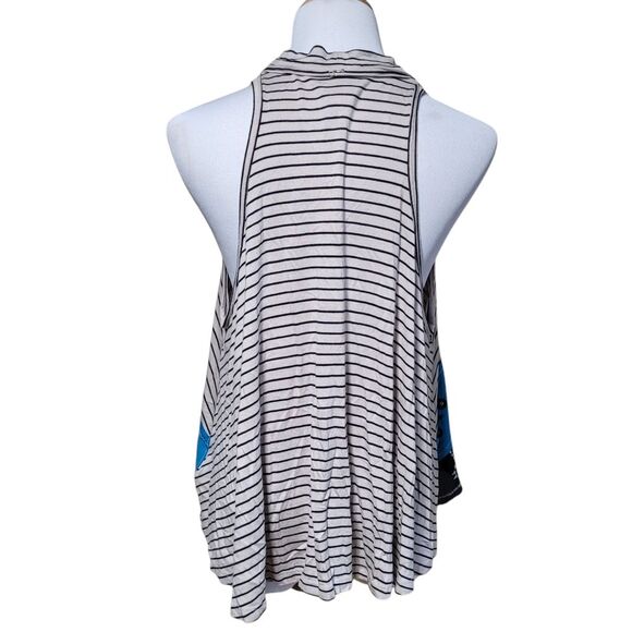 Free People Ivory North South Tank Top Embroidered  Womens Small - Picture 4 of 10